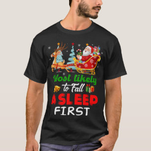 Am wahrscheinlichsten fällt Asleep erste sonnige W T-Shirt