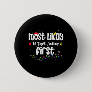 Am wahrscheinlichsten fällt Asleep erste Weihnacht Button