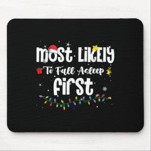 Am wahrscheinlichsten fällt Asleep erste Weihnacht Mousepad