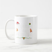 Am wahrscheinlichsten fällt Asleep First Funny Xma Kaffeetasse (Links)