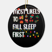 Am wahrscheinlichsten fällt der Einschlafen in der Keramik Ornament (Links)