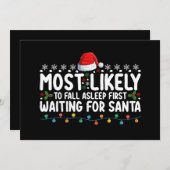 Am wahrscheinlichsten fällt der erste Wart für den Einladung (Vorne/Hinten)