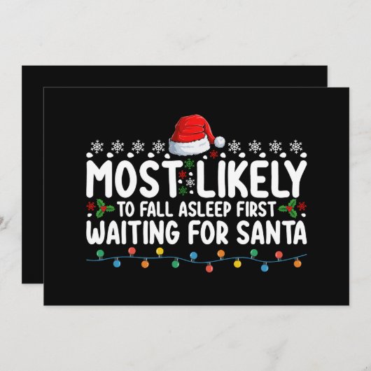 Am wahrscheinlichsten fällt der erste Wart für den Einladung (Vorne/Hinten)