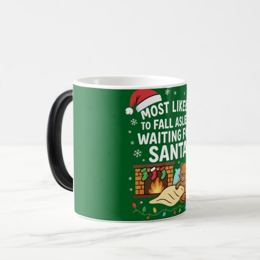 Am wahrscheinlichsten fällt Einschlafen Wartend fü Verwandlungstasse (Vorderseite Links)