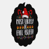 Am wahrscheinlichsten fällt es, dass Weihnachten p Ornament Karte (Rechts)