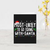 Am wahrscheinlichsten fischen mit Santa Fishing Fu Karte (Gelbe Blume)