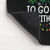 Am wahrscheinlichsten fischen mit Santa Matching C Mousepad (Ecke)