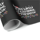 Am wahrscheinlichsten fischen mit Weihnachtsfische Geschenkpapier (Rolleneckpunkt)