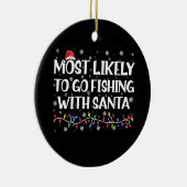 Am wahrscheinlichsten fischen mit Weihnachtsfische Keramik Ornament (Rechts)