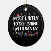 Am wahrscheinlichsten fischen mit Weihnachtsfische Keramik Ornament (Links)