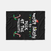 Am wahrscheinlichsten Flüchtige Blick präsentiert Fleecedecke (Vorderseite (Horizontal))