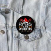 Am wahrscheinlichsten für das Nickerchen am Weihna Button (Beispiel)