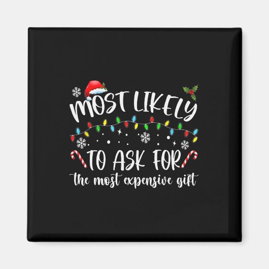 Am wahrscheinlichsten für das teuerste Geschenk Ch Magnet (Vorne)