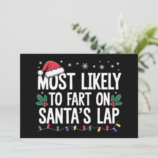 Am wahrscheinlichsten für die Furz auf Weihnachten (Stehend Vorderseite)
