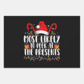 Am wahrscheinlichsten für Flüchtige Blick bei der  Geschenkpapier Set (Vorderseite)