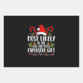 Am wahrscheinlichsten Gefragt für das teuerste Ges Geschenkpapier Set (Vorderseite)