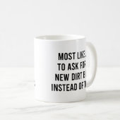 Am wahrscheinlichsten Gefragt für ein neues Schmut Kaffeetasse (VorderseiteRechts)