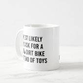 Am wahrscheinlichsten Gefragt für ein neues Schmut Kaffeetasse (Vorderseite Links)