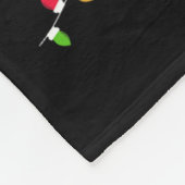 Am wahrscheinlichsten geht die Jagd mit Santa Hunt Fleecedecke (Ecke)