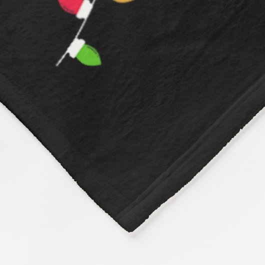 Am wahrscheinlichsten geht die Jagd mit Santa Hunt Fleecedecke (Ecke)