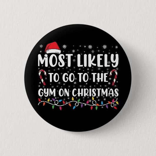 Am wahrscheinlichsten geht es in der Weihnachtsfam Button (Vorderseite)