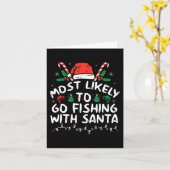 Am wahrscheinlichsten geht es mit dem Santa Fishin Karte (Gelbe Blume)