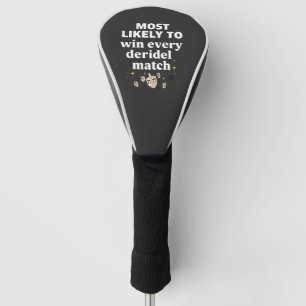 Am wahrscheinlichsten gewinnt jedes Dreidel Match  Golf Headcover