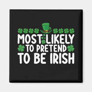 Am wahrscheinlichsten gibt vor, am St. Patrick's D Magnet