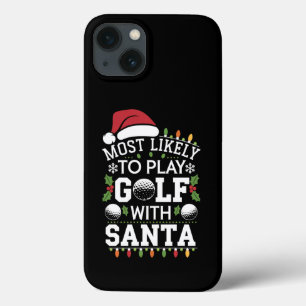 Am Wahrscheinlichsten Golf Mit Santa Family Xmas S Case-Mate iPhone Hülle