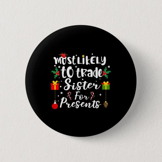 Am wahrscheinlichsten Handelsminister für Geschenk Button (Vorderseite)