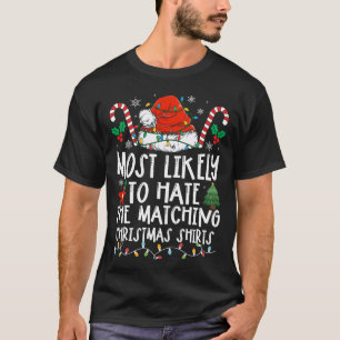 Am wahrscheinlichsten hassen die passenden Weihnac T-Shirt