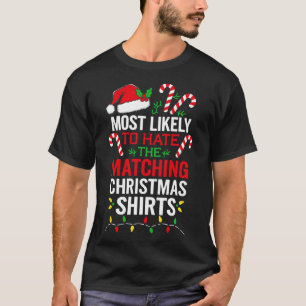 Am wahrscheinlichsten hassen die passenden Weihnac T-Shirt
