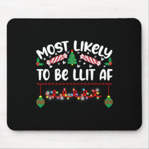 Am wahrscheinlichsten hassen diese Weihnachten Paj Mousepad