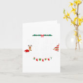 Am wahrscheinlichsten hassen diese Weihnachten pas Karte (Gelbe Blume)