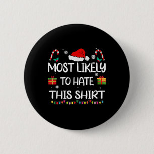Am wahrscheinlichsten hasst diese Familie Weihnach Button