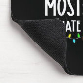 Am wahrscheinlichsten hasst diese Weihnachts-Pyjam Mousepad (Ecke)