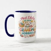 Am wahrscheinlichsten hat Oma Hobbys  Tasse (Links)