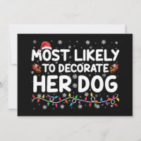 Am wahrscheinlichsten, ihr Hund zu Weihnachten zu