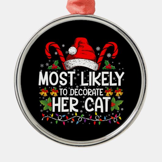 Am wahrscheinlichsten, ihre Katzen Familie zu deko Ornament Aus Metall (Vorne)