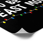 Am wahrscheinlichsten im Fastmodus sein Xmas lusti Poster (Ecke)