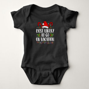 Am Wahrscheinlichsten In Den Urlaub Weihnachten Pa Baby Strampler