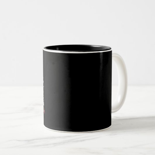 Am wahrscheinlichsten ist das Nickerchen auf Weihn Zweifarbige Tasse (VorderseiteRechts)