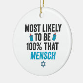 Am wahrscheinlichsten ist, dass die 100, die Mensc Keramik Ornament (Links)