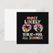 Am wahrscheinlichsten ist, dass Sie den ganzen Som Einladung (Vorne/Hinten)