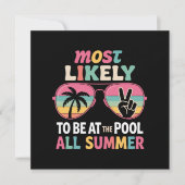 Am wahrscheinlichsten ist, dass Sie den ganzen Som Einladung (Vorderseite)