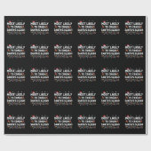 Am wahrscheinlichsten ist der Crash Santas Sleigh Geschenkpapier (Flach)