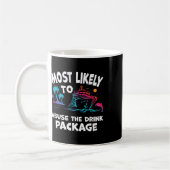 Am wahrscheinlichsten ist der Missbrauch der Drink Kaffeetasse (Links)