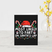 Am wahrscheinlichsten ist die Furz auf Weihnachtsm Karte (Gelbe Blume)