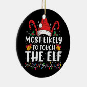 Am wahrscheinlichsten ist die Touch der Elf-Weihna Keramik Ornament (Rechts)