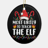 Am wahrscheinlichsten ist die Touch der Elf-Weihna Keramik Ornament (Links)